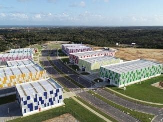 Cimatec Park, onde será instalada fábrica da Bioenergy. Empresa investe R$ 60 milhões em Camaçari para fazer 100 respiradores/dia a partir de junho. Equipamento vai custar três vezes menos que similar chinês.
