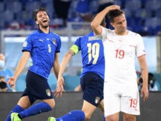Itália vence a Suiça e se classifica para a Eurocopa