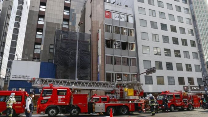 Incêndio no Japão mata pelo menos 30 pessoas