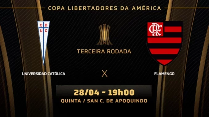 Libertadores: saiba onde assistir Flamengo x Universidad Católica hoje (28)