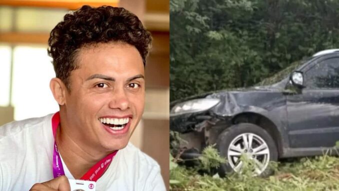 Silvero Pereira sofre acidente no Ceará