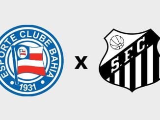 Bahia comemorando gol na Arena Fonte Nova