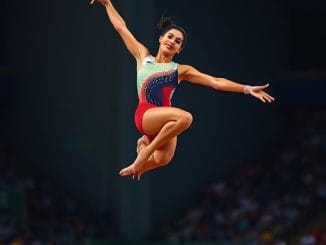Introdução e destaque do feito - Rebeca Andrade conquista medalha de ouro no Mundial de Ginástica