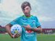 Jogador Tiaguinho durante treino da Seleção Sub-20