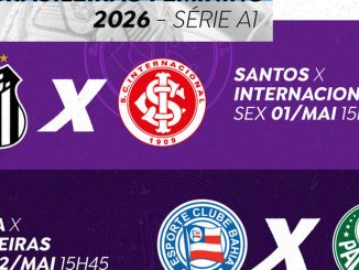 Gráfico promocional da TV Brasil destacando a cobertura do Campeonato Brasileiro Feminino.